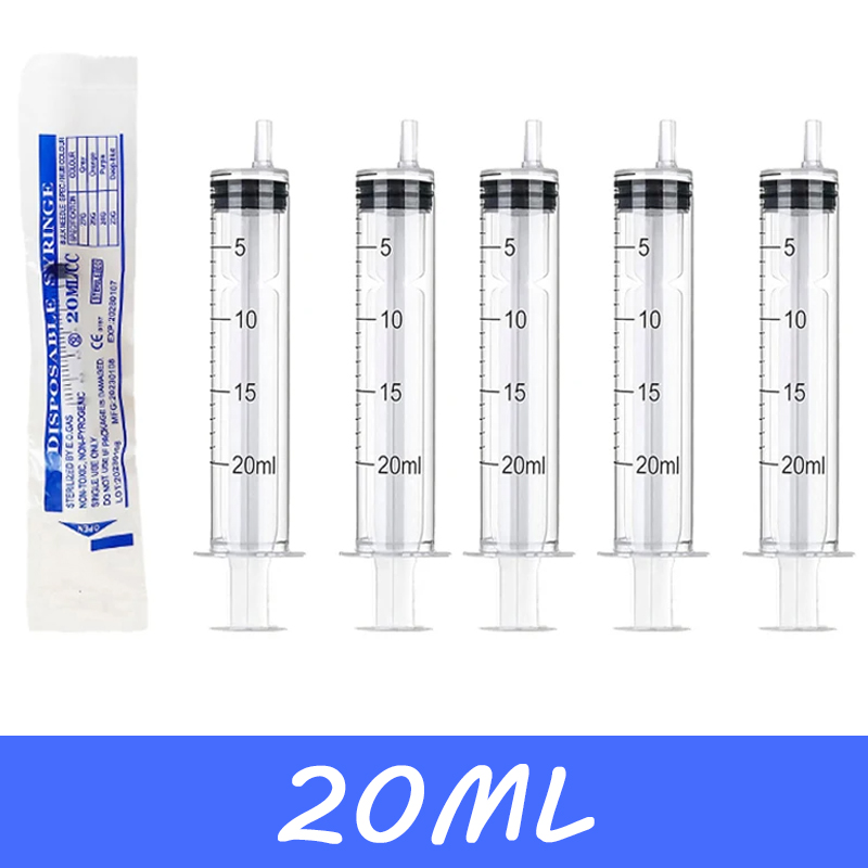 Health Wellness Products - บรรจุแยกชิ้น ไม่มีเข็ม 20 มล. กระบอกฉีดยาพลาสติก ไฮโดรโปนิกส์