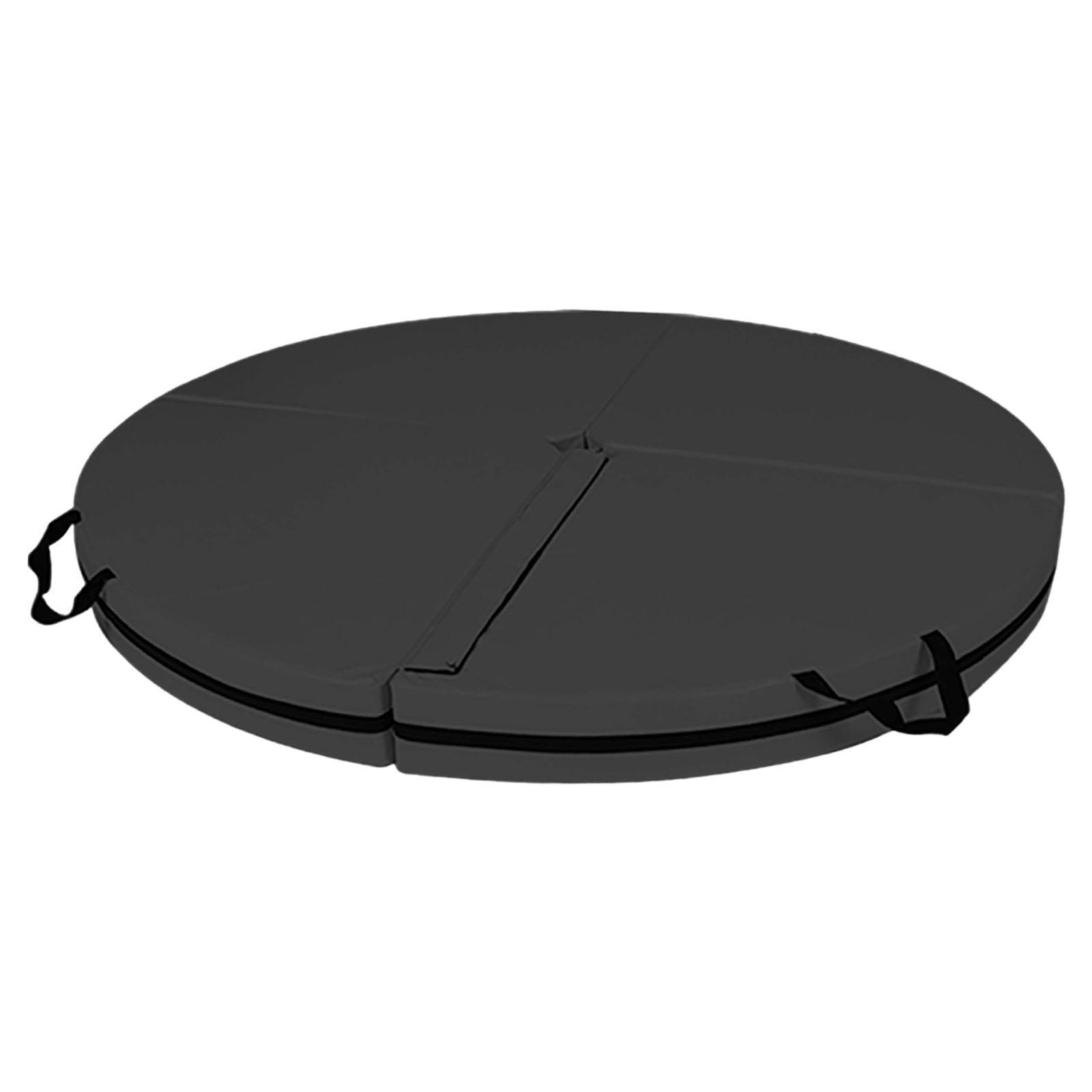 Balance Cushion Disc - เสื่อพับได้สำหรับเต้นโพลแดนซ์ ป้องกันพื้น เสื่อรองเต้นรำทรงกลม อุปกรณ์ออกกำลังกาย เสื่อสำหรับพิลาทิส ใช้ได้ทั้งในสตูดิโอและกลางแจ้ง