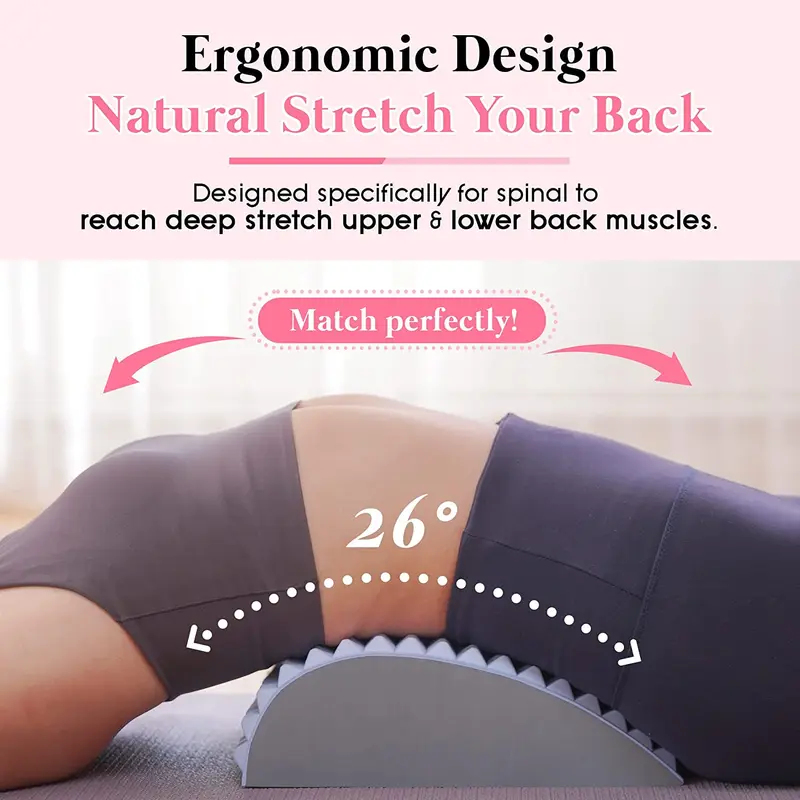 Balance Cushion Disc - อุปกรณ์ยืดหลังบรรเทาอาการปวดหลังส่วนล่าง หมอนยืดหลัง รองรับอาการปวดหลังเรื้อรัง หมอนแก้ไขท่าทางสำหรับผู้มีภาวะหมอนรองกระดูกเคลื่อน