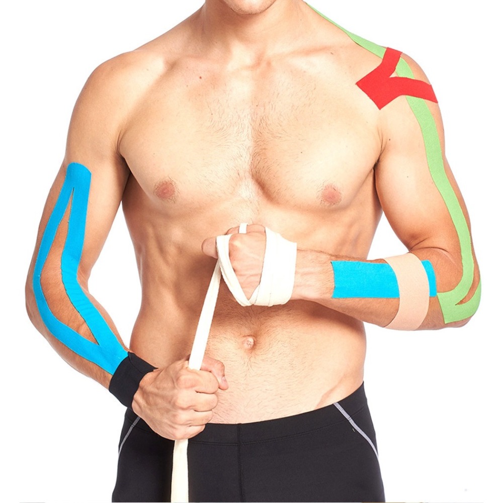 กีฬา Kinesio Tape เล็บมือกล้าม - Kinesiology Tape Sports บทวิจารณ์และราคา