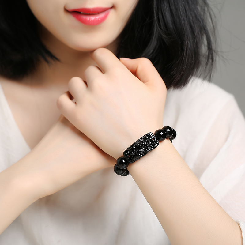 Obsidian Pixiu สร้อยข้อมือพุทธ - Health Wellness Products บทวิจารณ์และราคา