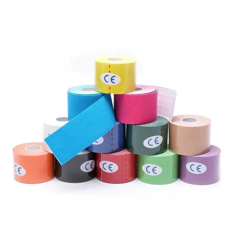 เทปกายภาพบำบัด 2.5 ซม.*5 ม. เท - Kinesiology Tape Sports บทวิจารณ์และราคา
