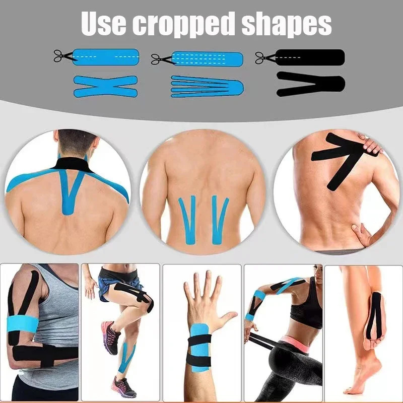 เทปกายภาพบำบัด 2.5 ซม.*5 ม. เท - Kinesiology Tape Sports บทวิจารณ์และราคา