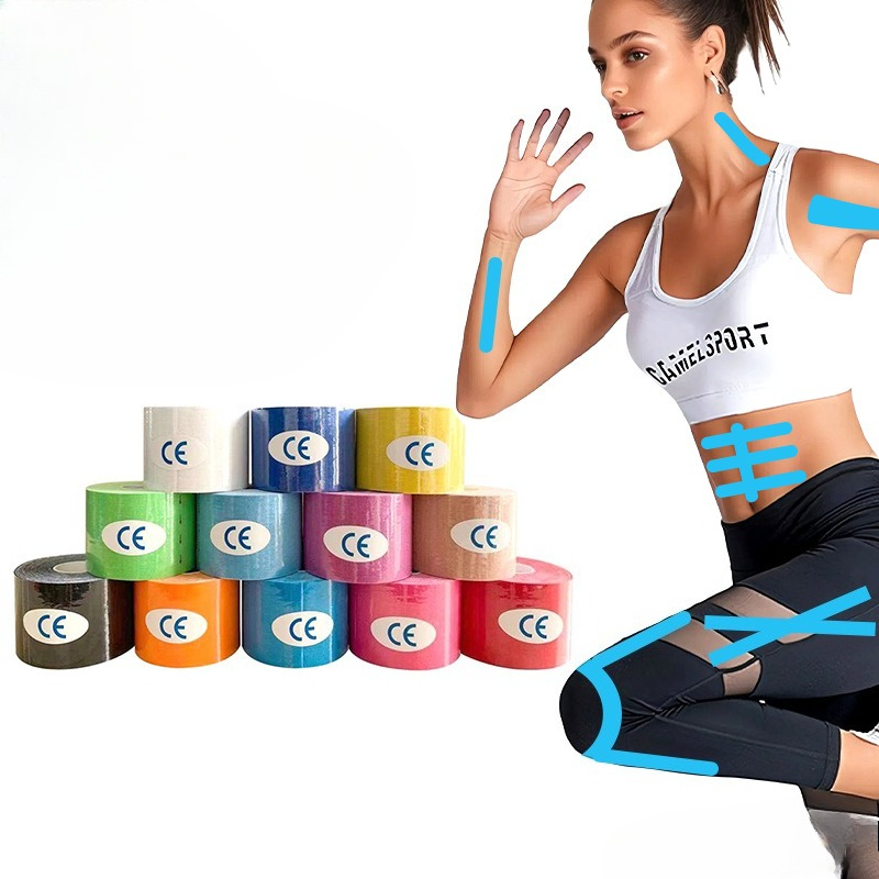 เทปคิเนซิโอเทปแบบกันน้ำสำหรับก - Kinesiology Tape Sports บทวิจารณ์และราคา