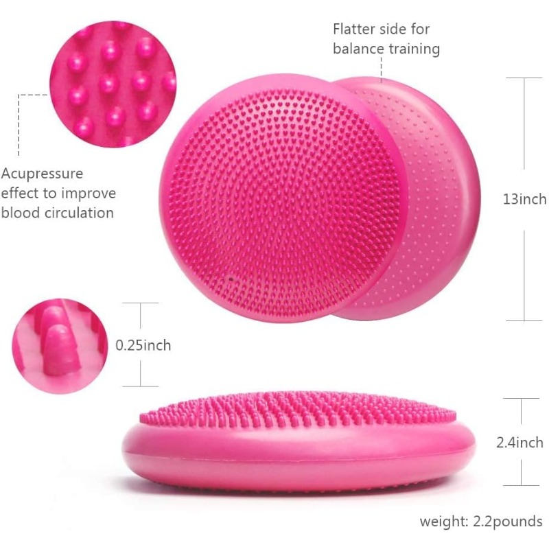 เบาะรองนั่งแบบโยกเยกเพื่อปรับส - Balance Cushion Disc บทวิจารณ์และราคา