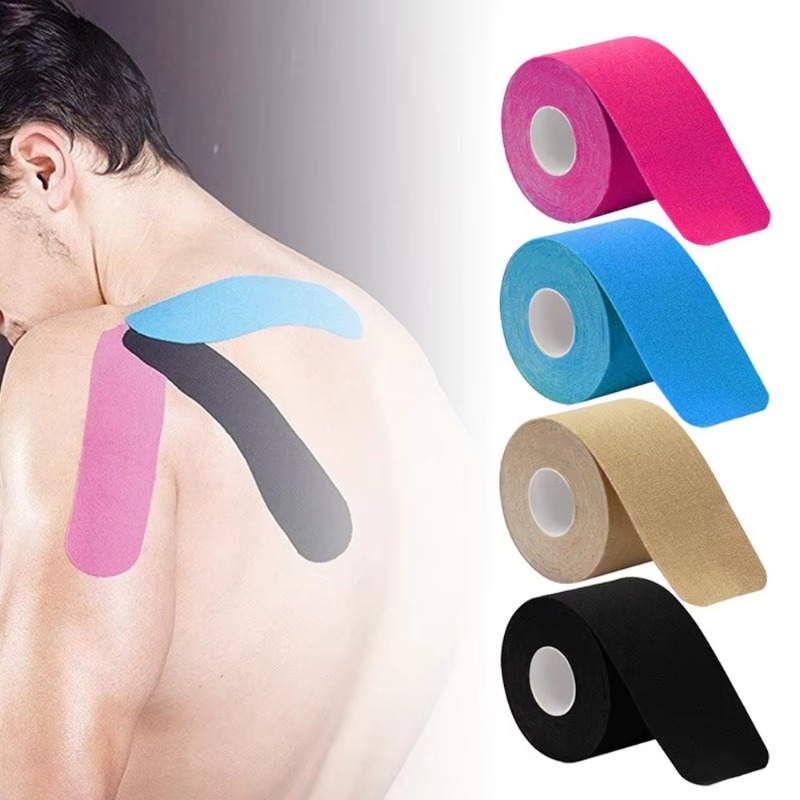 เทปคิเนซิโอสำหรับกีฬา เทปยืดหย - Kinesiology Tape Sports บทวิจารณ์และราคา