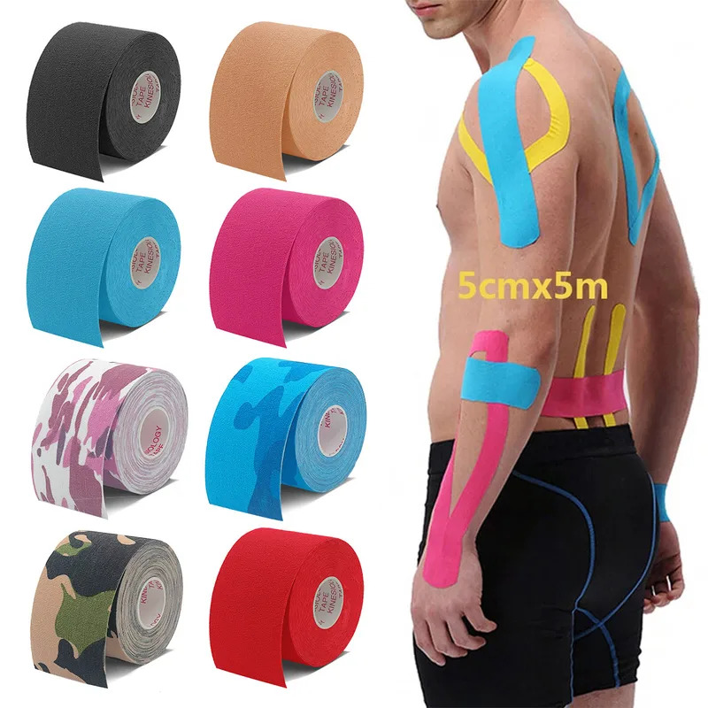 1/6Pcs กีฬากันน้ํา Kinesiology - Kinesiology Tape Sports บทวิจารณ์และราคา